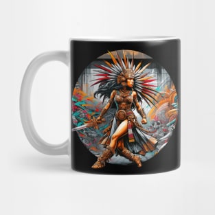 Warrior Chic | Mesoamerican Design Mug